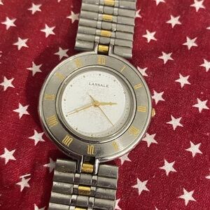 Vintage lassale hattori seiko watch